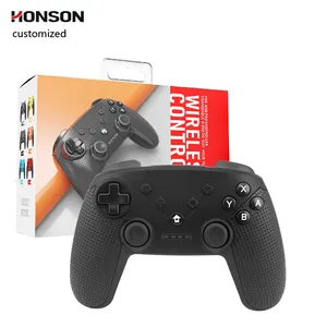 HONSON Video oyunu denetleyicisi için Nintendo anahtarı/LITE /PC/IOS/Android Joystick BT Gamepad joypad