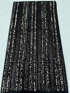 เลื่อมผ้ากำมะหยี่ปักเลื่อมด้ายโพลีเอสเตอร์สำหรับผู้หญิง - Product Image 2