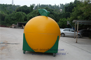 Carrito de Comida con Forma de Limón 2025, Quiosco de Comida Callejera en Venta, <span class=keywords><strong>Precio</strong></span> de Carrito de Comida para Usar en Supermercados - Product Image 4