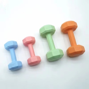 Paire d'haltères pour équipement <span class=keywords><strong>de</strong></span> fitness à domicile avec bords hexagonaux Guide d'entraînement <span class=keywords><strong>de</strong></span> surface en PVC résistant à l'eau et ensemble <span class=keywords><strong>de</strong></span> poids - Product Image 1