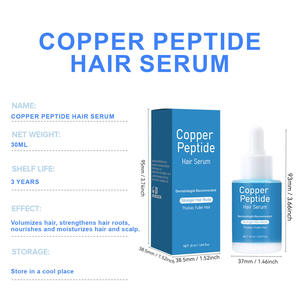 Aceite Capilar Reparador con Péptidos de Cobre Orgánico OEM, Nutre Profundamente, Previene la Caída del Cabello, Promueve el Crecimiento de un Cabello Más Grueso y Fuerte - Product Image 4