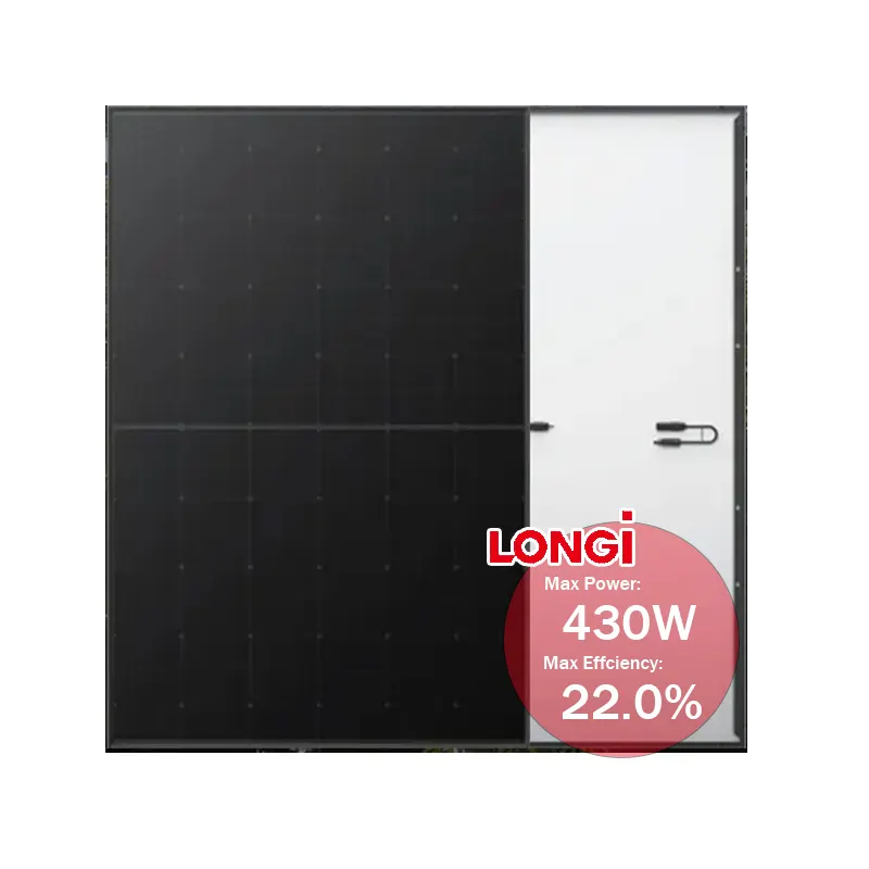 ベストセラー製品2023 LONGiソーラーパネルの全製品Hi-MO Himo Hi Mo 5 6 7 LONGiオールフルブラック420W 430W 550W 560W