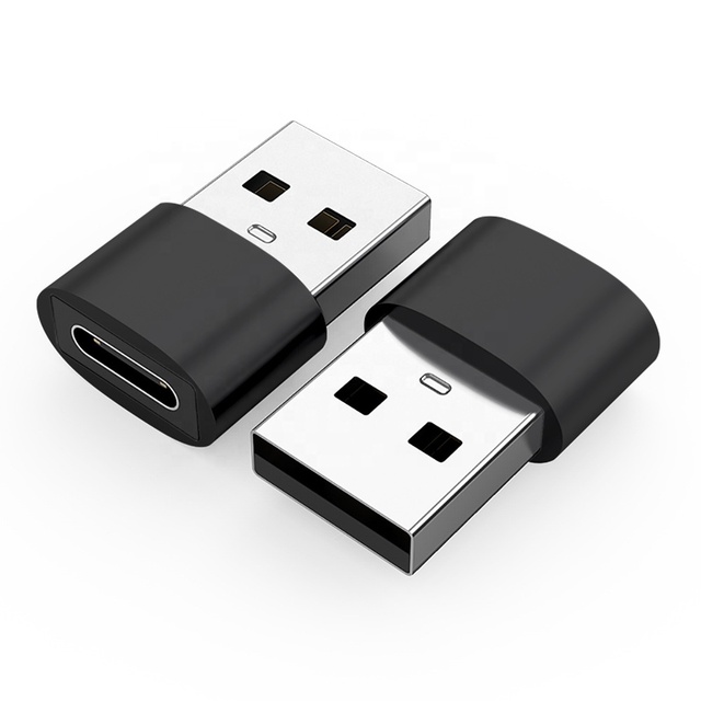 USB-C Adapter Alloy Computer & Mobile Phone USB 2.0 to Type-C Converter DC Output for Phone & Computer