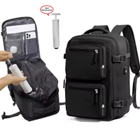 Sac de rangement sous vide portable et léger pour vêtements, idéal pour le camping, la randonnée et l'escalade