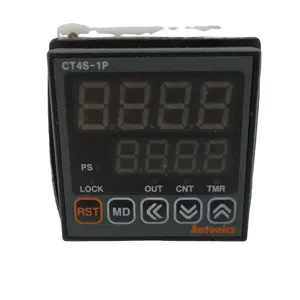 Counter CT4S-1P4 100-240vac~ 50/60hz counter timer terminal block timer interval signal off delay on-off delay integration tim