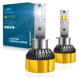 Breedspannings LED autolamp 12-24V 140W CSP4070 Dubbele koperen koelbuis Universeel H1 H3 H8 H9 H16 880 881 koplampen - Product Image 1