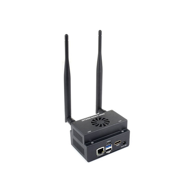 Mini-Computer Based on Jetson Nano Module Onboard Multiple Peripheral Interfaces Supports Installing WiFi or 4G Module