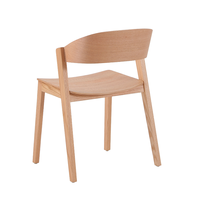 Bois solide nordique simple de dossier moderne Offre Spéciale confortable dinant des chaises pour le restaurant à la maison