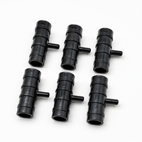 Accessoires pour kits de serres : pinces/colliers de fixation noirs pour film plastique de serre, pour l'installation de film.
