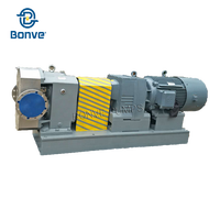 Pompe rotative à lobes à déplacement positif Ningbo Bonve SS316L pour le beurre, la pâte d'arachide, le fromage, les liquides à haute viscosité