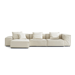 Classique Super Grande Combinaison Élégant Tissu Salon De Beauté Canapé Canapés Modulaires En Cuir Véritable Combo Canapé Sectionnel - Product Image 1