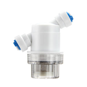 Mini prefiltro de agua de conexión rápida de 2 puntos, malla de acero inoxidable, extraíble y lavable para filtración de sedimentos - Product Image 1