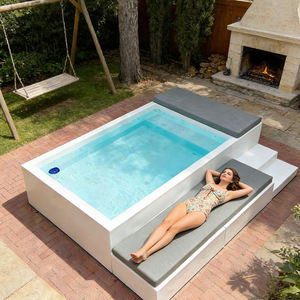 Piscina de techo, casa, suministros portátiles, spa de natación, piscina grande, acrílico transparente, cascada para perros, contenedor de envío, piscina de jardín - Product Image 2