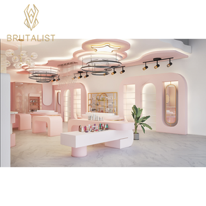 Commercial Furniture Cosmetic <b>Display</b> Furniture Perfume Showcase <b>Wig</b> <b>Display</b> Furniture Beauty Supply Store Hair Shelves - Product Image 1