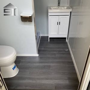 Remolque móvil de lujo de <span class=keywords><strong>4</strong></span> estaciones VIP, baño de lujo de acero de alta gama, inodoros portátiles modernos para exteriores con inodoro de <span class=keywords><strong>Ducha</strong></span> - Product Image 3