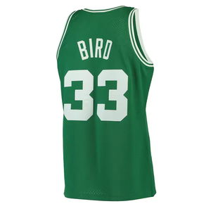ชุดกีฬาคุณภาพสูง33 Larry Bird เสื้อบาสเก็ตบอลเย็บปักคุณภาพสูงเสื้อบาสเก็ตบอลวินเทจแบบคลาสสิก - Product Image 2
