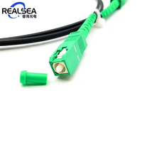 FTTH Kabel Drop Serat Optik Kabel Patch SC/APC-SC/APC 1 Core 2 Core FTTH Kabel Drop