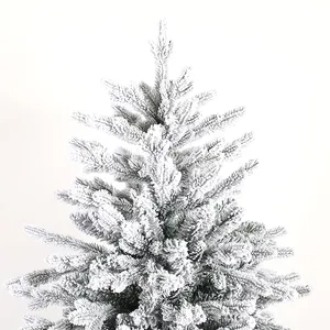 סיטונאי חיצוני לבן 1.5/1.8/2.1/2.4 עצי חג המולד דקורטיביים PVC+PE עצי חג המולד מלאכותיים