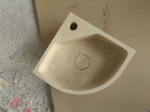 Lavabo <span class=keywords><strong>de</strong></span> Mármol <span class=keywords><strong>para</strong></span> <span class=keywords><strong>Baño</strong></span>, Lavamanos <span class=keywords><strong>de</strong></span> Travertino Esquinero, Pulido, Mueble <span class=keywords><strong>de</strong></span> <span class=keywords><strong>Baño</strong></span> con Lavabo <span class=keywords><strong>de</strong></span> Mármol - Product Image 5