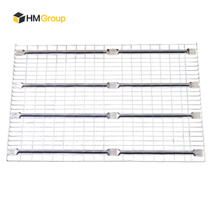 Hậu cần lưu trữ nhiệm vụ ánh sáng kẽm mạ dây lưới sàn cho kệ Kệ hệ thống - Product Image 2