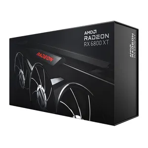 AMD Radeon RX 6800 XT 16GB Midnight Black Founder's Edition Gaming Graphics Card with 256-bit GDDR6 AMD RDNA 2 Architecture