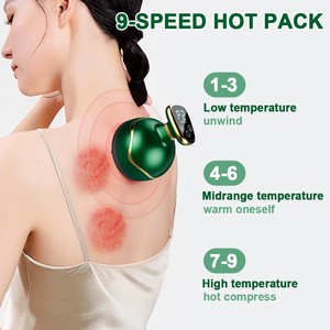 Cupping elétrica Massageador Guasha Raspando Dispositivo 9 Engrenagens Handheld Inteligente Massagem Ferramenta para Anti Celulite - Product Image 4