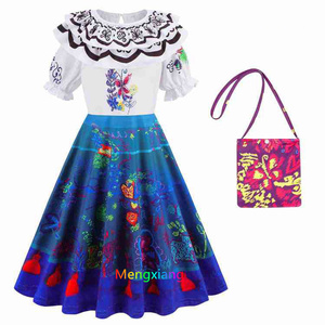 Disfraces <span class=keywords><strong>de</strong></span> dibujos animados magia <span class=keywords><strong>Encanto</strong></span> TV y película vestido <span class=keywords><strong>de</strong></span> princesa para niña Isabela <span class=keywords><strong>Mirabel</strong></span> <span class=keywords><strong>encanto</strong></span> disfraz Cosplay Dolores Pepa vestidos <span class=keywords><strong>de</strong></span> niña - Product Image 4