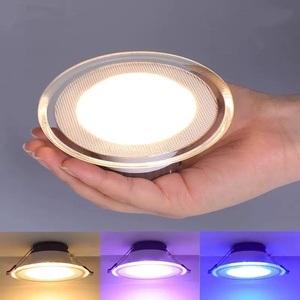 <span class=keywords><strong>Faretto</strong></span> <span class=keywords><strong>LED</strong></span> da Incasso Rotondo 5W per Interni, SMD2835, Colorato e Dimmerabile, <span class=keywords><strong>Pannello</strong></span> <span class=keywords><strong>LED</strong></span> in Acrilico, 3CCT Cambio Colore, Plafoniera <span class=keywords><strong>LED</strong></span> - Product Image 2