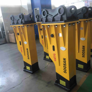 Marteau brise-roche hydraulique prix fabricant de qualité de brise-roche hydraulique SB70 avec cisel135mm pour pelle de 16-21 tonnes - Product Image 1