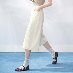 Pantalon de voyage 7/8 pour femmes, taille haute élastique, coupe ample, décontracté, pour tous les jours - Product Image 4