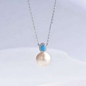 Collar de perlas barrocas de agua dulce de plata 925, precio de fábrica, collar fino vintage para mamá, novias, damas, chapado en oro. - Product Image 1