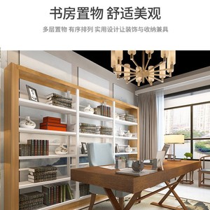 Étagère en acier Hongming, autoportante, réglable, durable, pour bibliothèque, bureau à domicile, rangement - Product Image 4