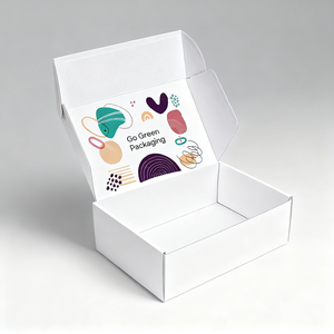 Hot bán biểu tượng tùy chỉnh các tông sóng quà tặng bao bì lưu trữ hộp bưu phẩm hộp giấy vận chuyển hộp cho doanh nghiệp nhỏ - Product Image 3