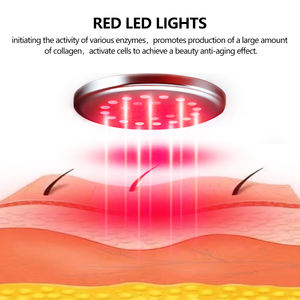 Alat pijat kecantikan wajah penghilang keriput peremajaan kulit Pengencang Kulit terapi inframerah pengangkat kulit lampu merah tongkat Anti Penuaan - Product Image 6