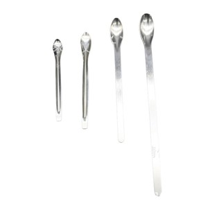 Seeking Excellence Stainless Steel Medicine Spoon 125mm 220mm Reusable Laboratory Micro Spoon Chemical Lab Equipment - Product Image 2
