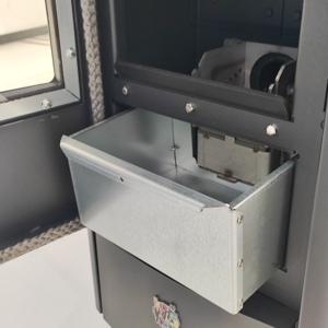 Stufa <span class=keywords><strong>a</strong></span> <span class=keywords><strong>Pellet</strong></span> di Biomassa Fangran 6kW per Cucina, Riscaldamento e Caminetto con Ampia Finestra Panoramica per Uffici Commerciali e Caffetterie - Product Image 3