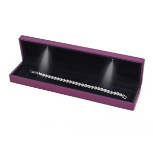Luxury Led Light Bracelet Necklace Jewelry Packaging <b>Box</b> for Business With Light Led <b>Packing</b> <b>Box</b> for Jewelry - Product Image 6