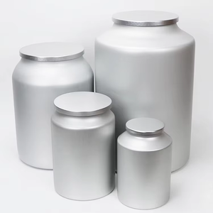Recycelbares Aluminium-Metall pillen glas mit Schraub deckel Praktische Medizin flasche für pharmazeut ische Verpackungen Umwelt freundliche Dosen - Product Image 2