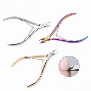 Nail Nguồn cung cấp thép không gỉ lớp biểu bì cắt kéo nipper Cutter cho da chết Remover Nail Art <span class=keywords><strong>Tool</strong></span> Clipper tông đơ - Product Image 1