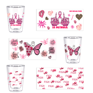 Tazza in Vetro Borosilicato a Doppia Parete da 400ml con Tema Natalizio, Bicchiere Creativo per le Festività con Adesivi <span class=keywords><strong>UV</strong></span> per Regalo e Uso Domestico - Product Image 3