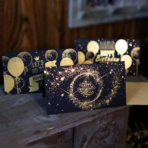<span class=keywords><strong>Buon</strong></span> <span class=keywords><strong>compleanno</strong></span> <span class=keywords><strong>a</strong></span> <span class=keywords><strong>te</strong></span> biglietto di auguri nero dorato Banner/stella/ghirlanda/palloncino decorazione - Product Image 3