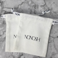 Sac à Cordon en Coton Biologique Éco-responsable, Pochette en Coton, Taille Personnalisée, Logo Personnalisé, Emballage Accepté