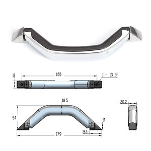 Fs2018 Chrome hành lý xử lý 195 mét cho trường hợp chuyến bay và hộp công cụ - Product Image 4