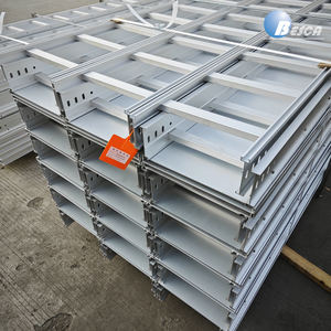 नेमा मानक 4 "(एच) साइड रेल केबल सीढ़ी एल्यूमीनियम केबल रैक ट्रे - Product Image 5