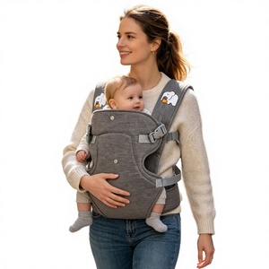 Porte-bébé pour bébés et tout-petits, facile à porter à l'avant et à l'arrière, aide au <span class=keywords><strong>portage</strong></span> ergonomique avec soutien du cou - Product Image 1