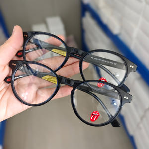 Monturas de anteojos ópticos de acetato de moda mujeres hombres gafas <span class=keywords><strong>lentes</strong></span> ópticas personalizadas diseñador <span class=keywords><strong>descuento</strong></span> barato precio bajo - Product Image 3