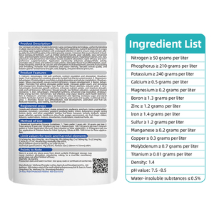 <span class=keywords><strong>Engrais</strong></span> pour citronniers, favorise la floraison et la pollinisation, améliore le taux de maturation des fruits et augmente le rendement. - Product Image 5