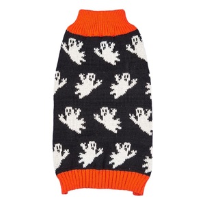 Divertido y bonito abrigo de cabeza de calabaza naranja para perros pequeños Gatos de dos patas Ropa de punto para mascotas para invierno Verano Primavera-Estilo clásico - Product Image 5