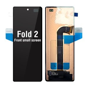 Per Samsung Galaxy Z piega 2 schermo anteriore piccolo LCD originale OLED Display di riparazione per telefono cellulare assemblato rotto - Product Image 1