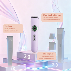 <span class=keywords><strong>Épilateur</strong></span> électrique pour femme de haute qualité, rasoir bikini/visage/aisselles, appareil d'épilation sans douleur pour femme - Product Image 5
